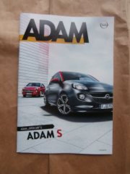 Opel Adam S+ Rocks +Open Air +Motorsport Edition 11/2014
