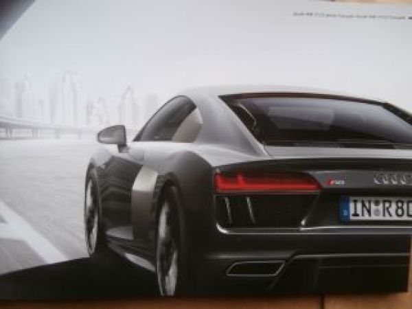 Audi R8 Coupé +e-tron quattro +LMS Mai 2015 Buch NEU