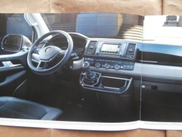 VW T6 Multivan Prospekt April 2015 neues Modell