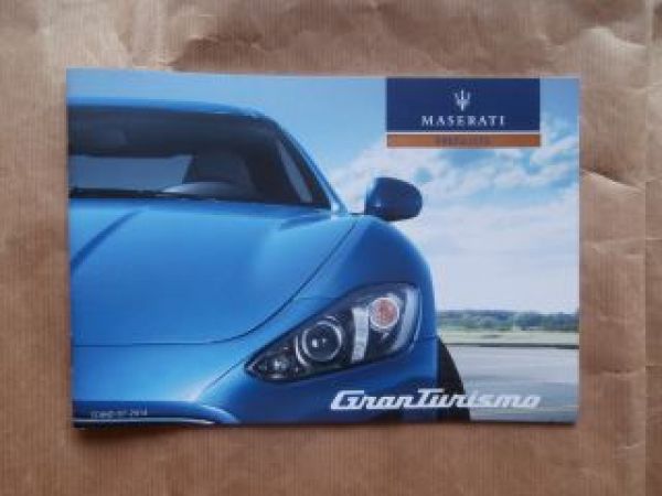 Maserati GranTurismo +Sport +MC Stradale Preisliste 7/2014 NEU