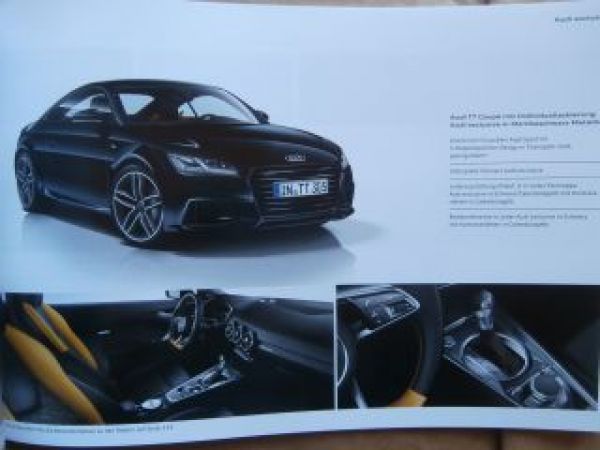 Audi TT TTS Coupé Roadster Typ 8S +exclusive April 2015