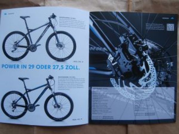 VW Lifestyle Fahrrad Kollektion Prospekt März 2015 NEU