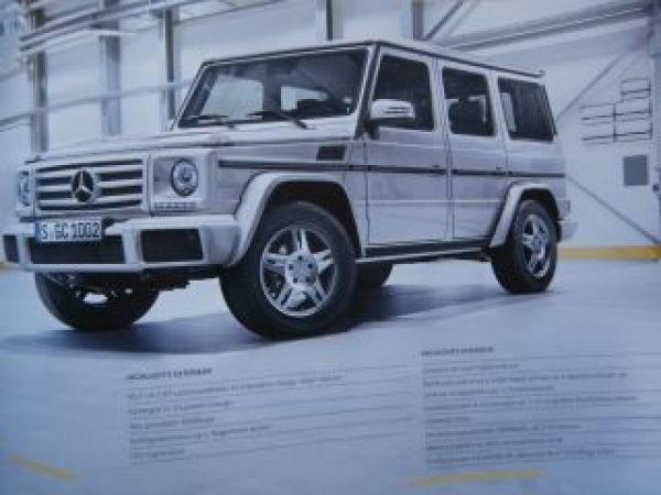 Mercedes Benz G-Klasse G500 G63 +Edition 463 Mai 2015 NEU