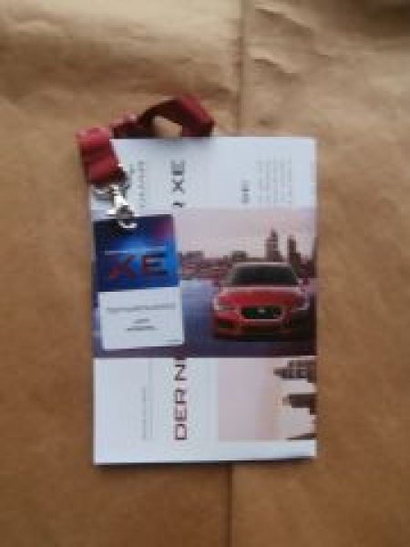 Jaguar XE News Presseberichte + Halsband +Testfahrtschild
