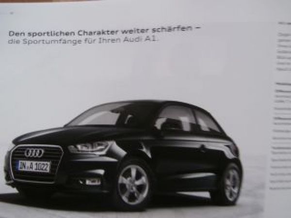 Audi A1 +Sportback +S1 Typ 8X +exclusive April 2015 NEU