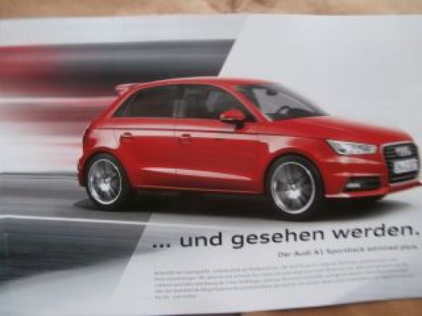 Audi A1 +Sportback Typ8X admired admired plus April 2015