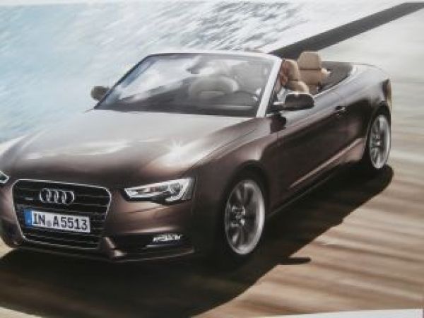Audi A5 Coupé Cabriolet +S5 Typ AU484 AU485 April 2015