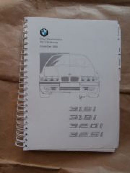 BMW 316i 318i 320i 325i E36 Dokumentation der Entwicklung