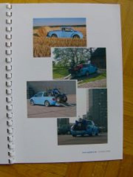 Cargofun VW New Beetle Pick Up 2005 Prospekt Rarität NEU
