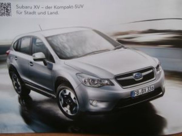 Subaru XV Forester Outback Impreza WRX STi +Exclusiv 3/2015