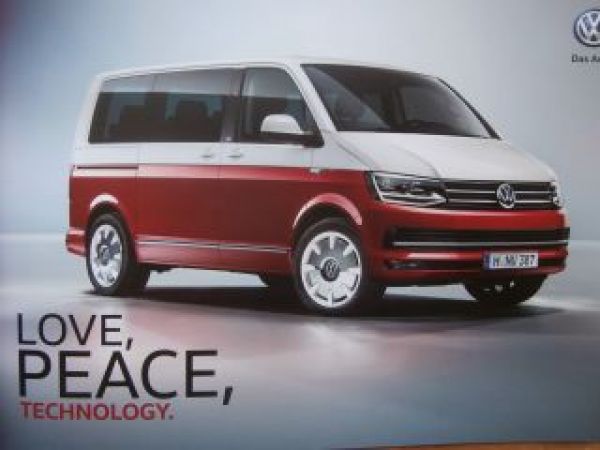VW T6 Multivan Generation Six Prospekt Juni 2015 NEU