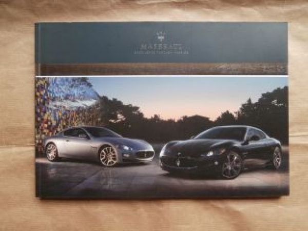 Maserati Granturismo +S Prospekt Deutsch Rarität