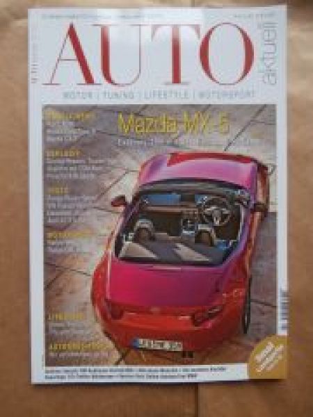 Auto aktuell 2/15 Mazda MX-5,Volvo XC90,Civic Type-R,CX-3,918 Sp