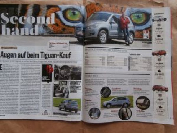 Auto Bild 34/2015 Jaguar XF vs. Audi A6, Ford Mustang vs. Golf R