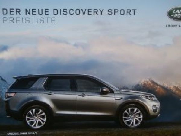 Land Rover Discovery Sport Mdj.2016/3 +Black Design NEU
