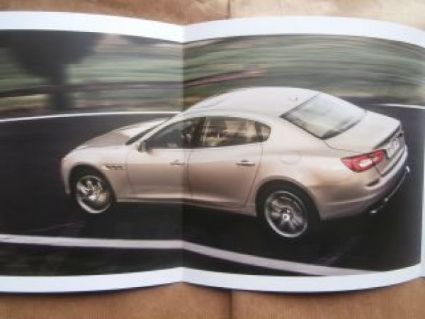 Maserati Quattroporte S SQ4 GTS Diesel Prospekt Deutsch