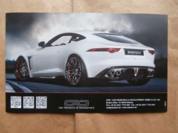 Startech Jaguar F-Type Veredelungsprogramm Februar 2015