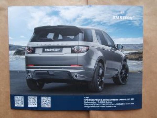 Startech Discovery Sport Prospekt NEU Rarität