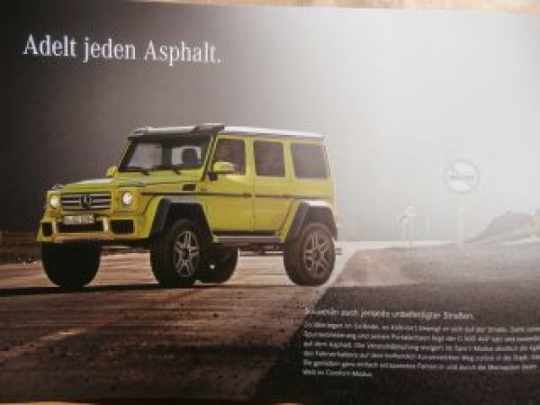 Mercedes Benz G500 4X4 2 BR463 Sondermodell Juni 2015 NEU