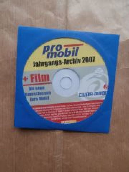 pro mobil Jahrgangs-Archiv 2007 +Film Eura Mobil