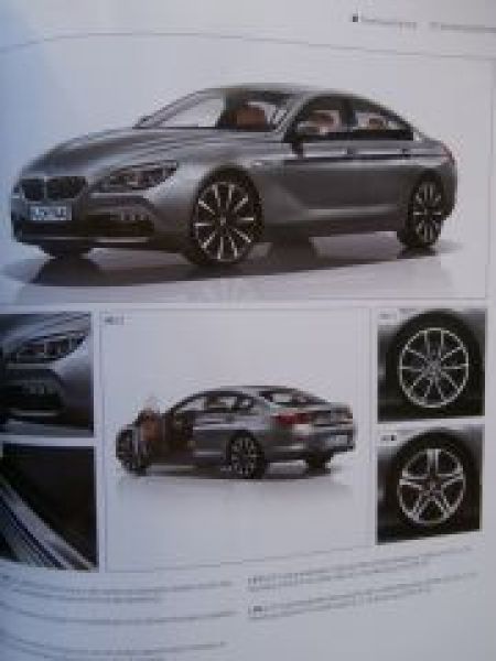 BMW 6er Gran Coupé F06 Cabriolet F12 Coupé F13 9/2015