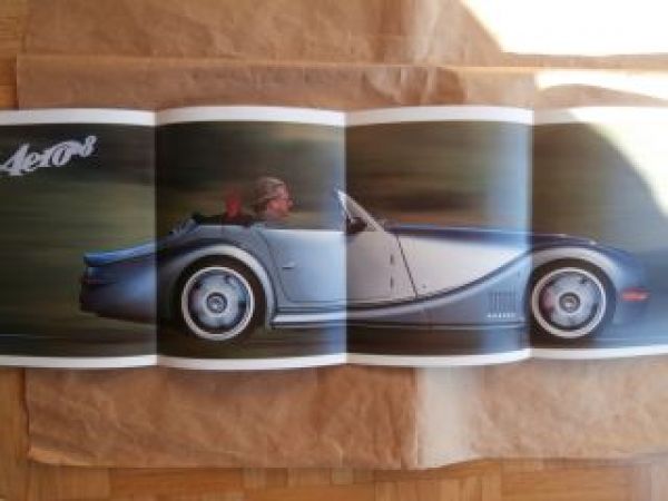 Morgan Aero8 Prospekt Carbrochure Englisch