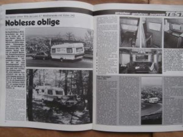 caravan camping journal 6/1981 Wilk Stern de Luxe 4.7,Dethleffs
