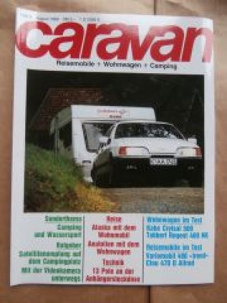 caravan 8/1989 Kabe Crytsal 500,Tabbert Regent 400HK,Variomobil