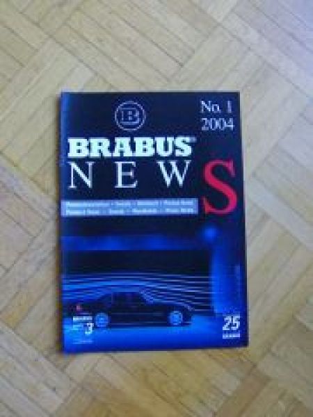 Brabus News 1/2004 R171 Maybach Prospekt Rarität