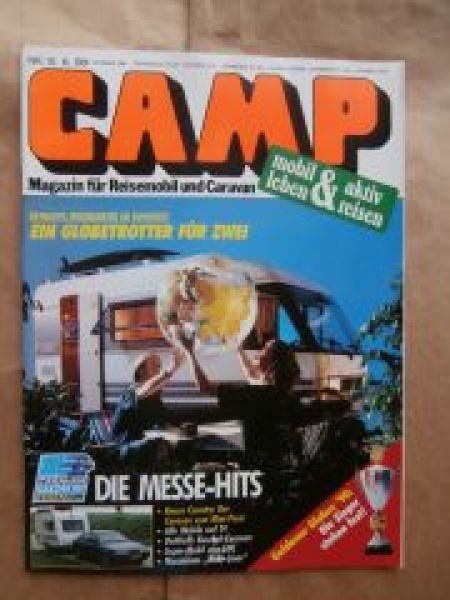 CAMP 10/1990 Dethleffs Globetrotter I 532,Wingamm Oasis 550S