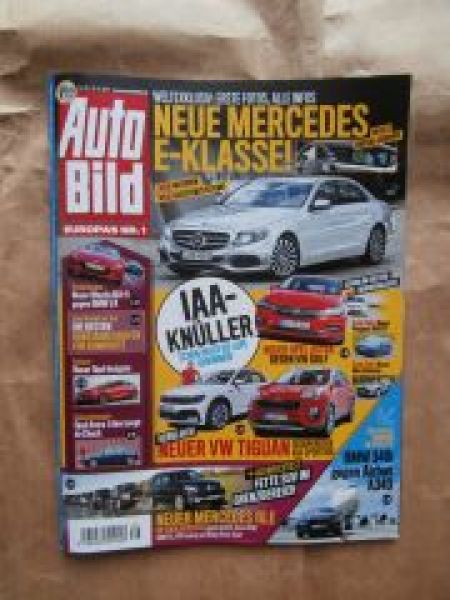 Auto Bild 39/2015 Mazda MX-5 vs. z4 E89,Astra J,GLE vs. Q7 vs. X