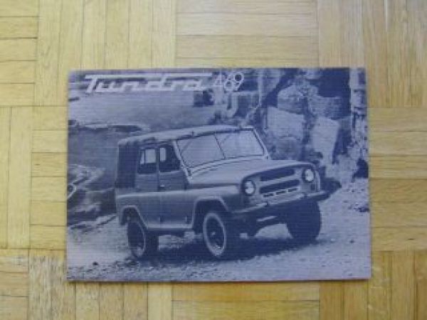 Tundra 469 Geländewagen Prospekt Deutsch NEU