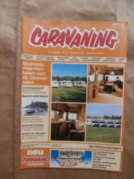 caravaning 12/1986 Weippert Touring 535ET mit Mazda 626 GLX