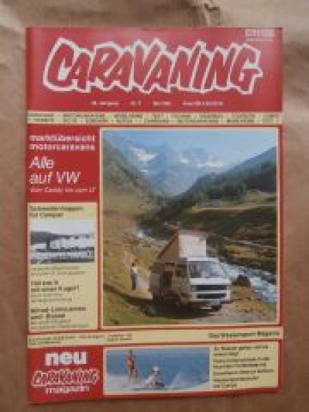 caravaning 5/1984 Fiat Uno Diesel, Panda 4x4,Fendt Diamant 545 T