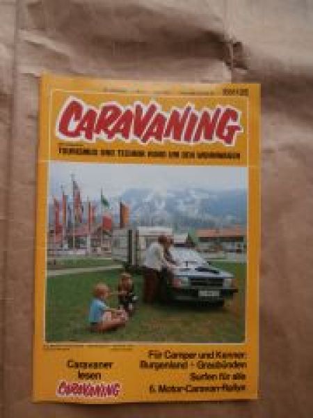 caravaning 6/1981 Toyota Lite-Ace,Citroen Acadiane,Fendt Diamant