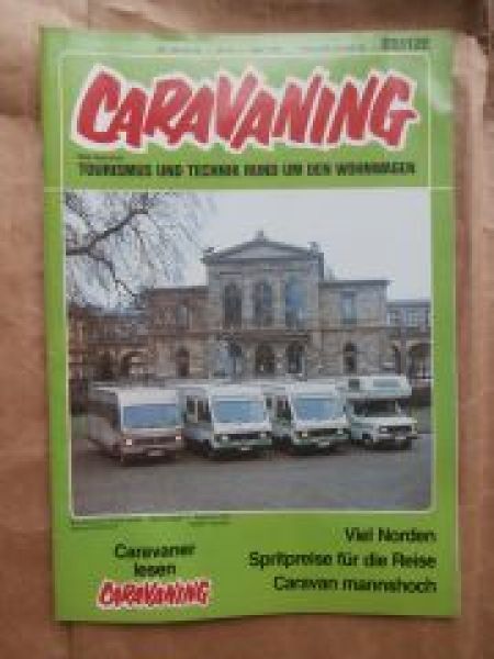 caravaning 4/1981 Talbot Tagora,Hub-Wohnwagen Emil Zogbaum,