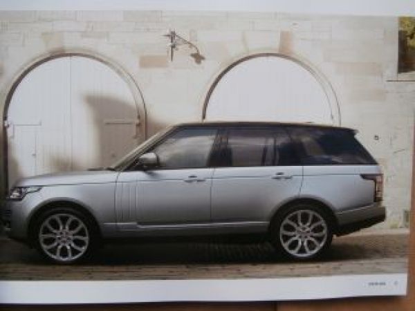 Land Rover Range Rover TDV6 SDV6 V8 +Supercharged 2015