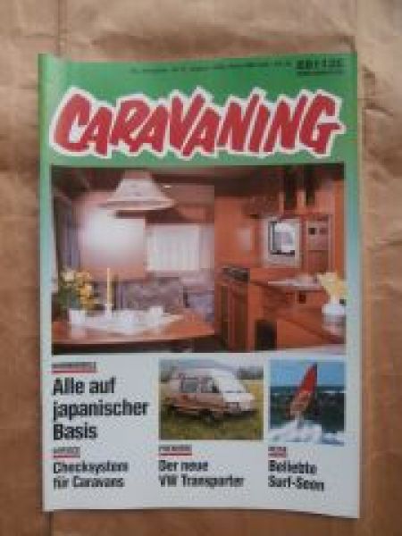 caravaning 8/1990 VW T4,Concorde 620ST von SKW,Dethleffs