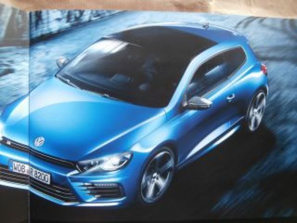 VW Scirocco R Typ13 Mai 2015 Prospekt NEU