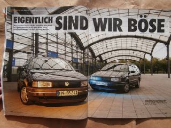Youngtimer 11+12/2015 Opel Calibra, Passat VR6 vs. G60 Typ35i