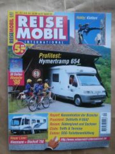 Reise Mobil 9/1997 Hymertramp 654, Niesmann + Bischoff 750,