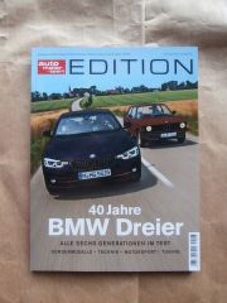 AMS Edition 40 Jahre BMW 3er Reihe E21 E30 E36 E46 E90 F30