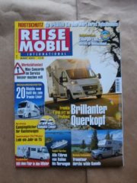 Reise Mobil 3/2013 Frankia T 640 FF2, Laika Kreos 4009,Niesmann