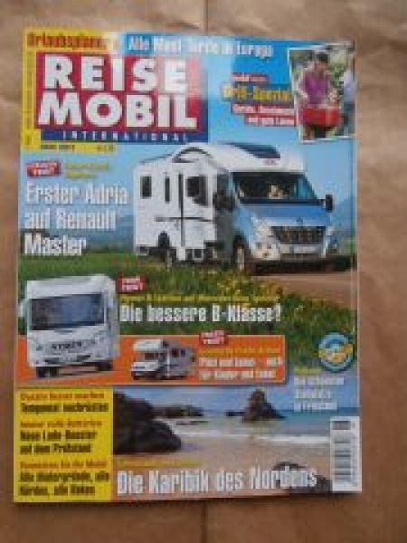 Reise Mobil 6/2011 Hymer B-Starline,Adria Matrix Supreme,