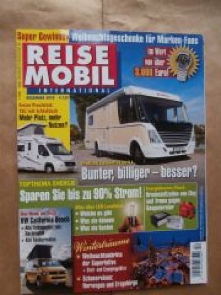 Reise Mobil 12/2010 Dethleffs Esprit I, VW California T5 Beach,