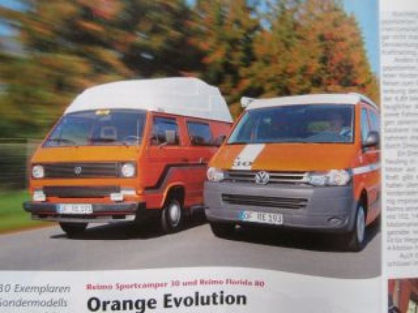 Reise Mobil 12/2010 Dethleffs Esprit I, VW California T5 Beach,