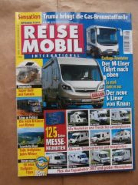 Reise Mobil 9/2006 Hymer B-Klasse,Carthago M-Liner,Hymer C-SL