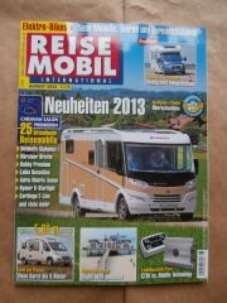 Reise Mobil 8/2012 Chausson Welcome 79EB, Karmann Dexter 550,