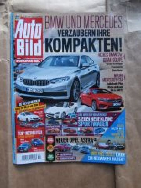 Auto Bild 47/2015 Astra E 1.0Turbo vs. Focus 1.0EcoBoost vs. 308