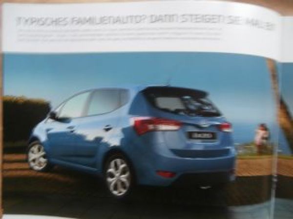Hyundai ix20 Prospekt April 2015 Rarität